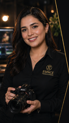 Sofía Guevara, Diseñadora de Atmósferas de Espace Producciones